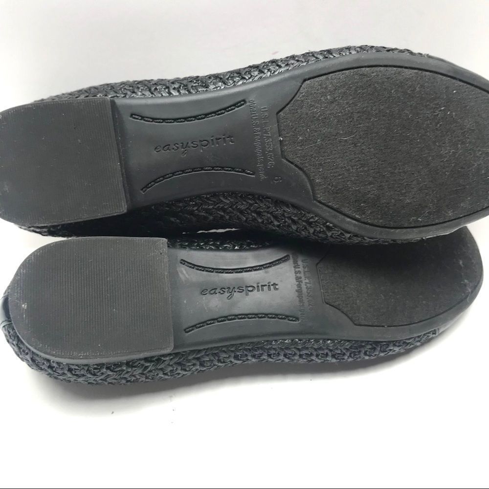 Easy Spirit black ballet flat textured -sz… - Picture 7 of 8